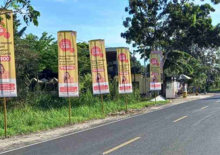 Pembuatan dan Pemasangan T Banner Jogja