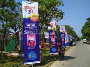 Pembuatan dan Pemasangan T Banner Jogja