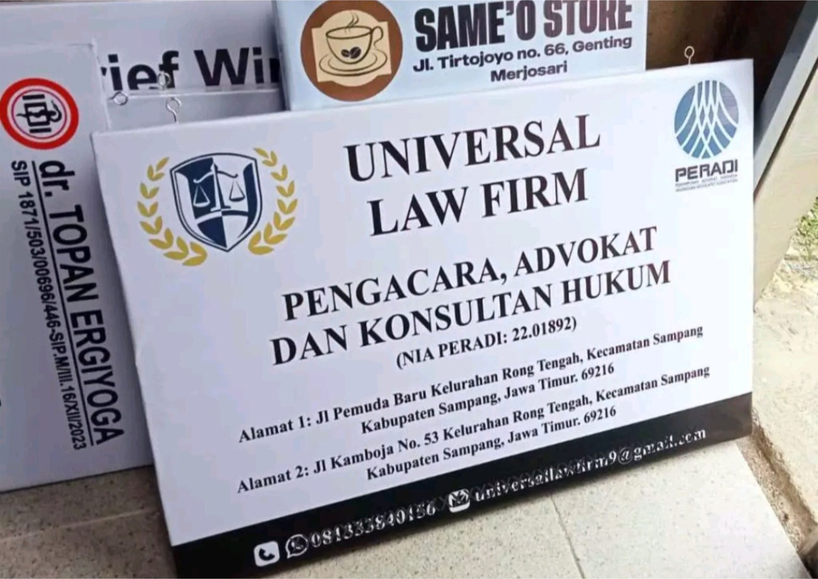 Papan Nama P Papan Nama Jogja