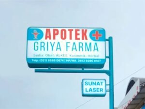 Neon Box Toko Obat Jogja