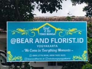 Buat dan Produksi Papan Nama Toko Jogja