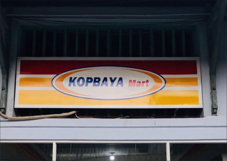 Jasa Pembuatan Papan Nama Toko Mart