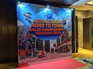 Jasa Backdrop Jogja | Jasa Produksi Dekorasi Event Jogja