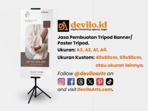 Jasa Tripod Banner Jogja